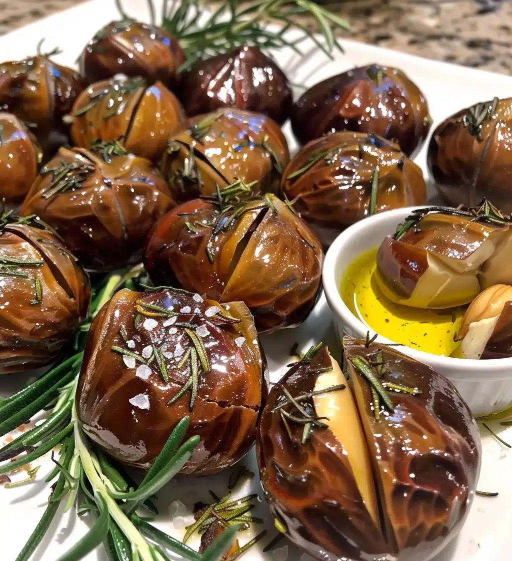 Rosemary Roasted Chestnuts - detail 1