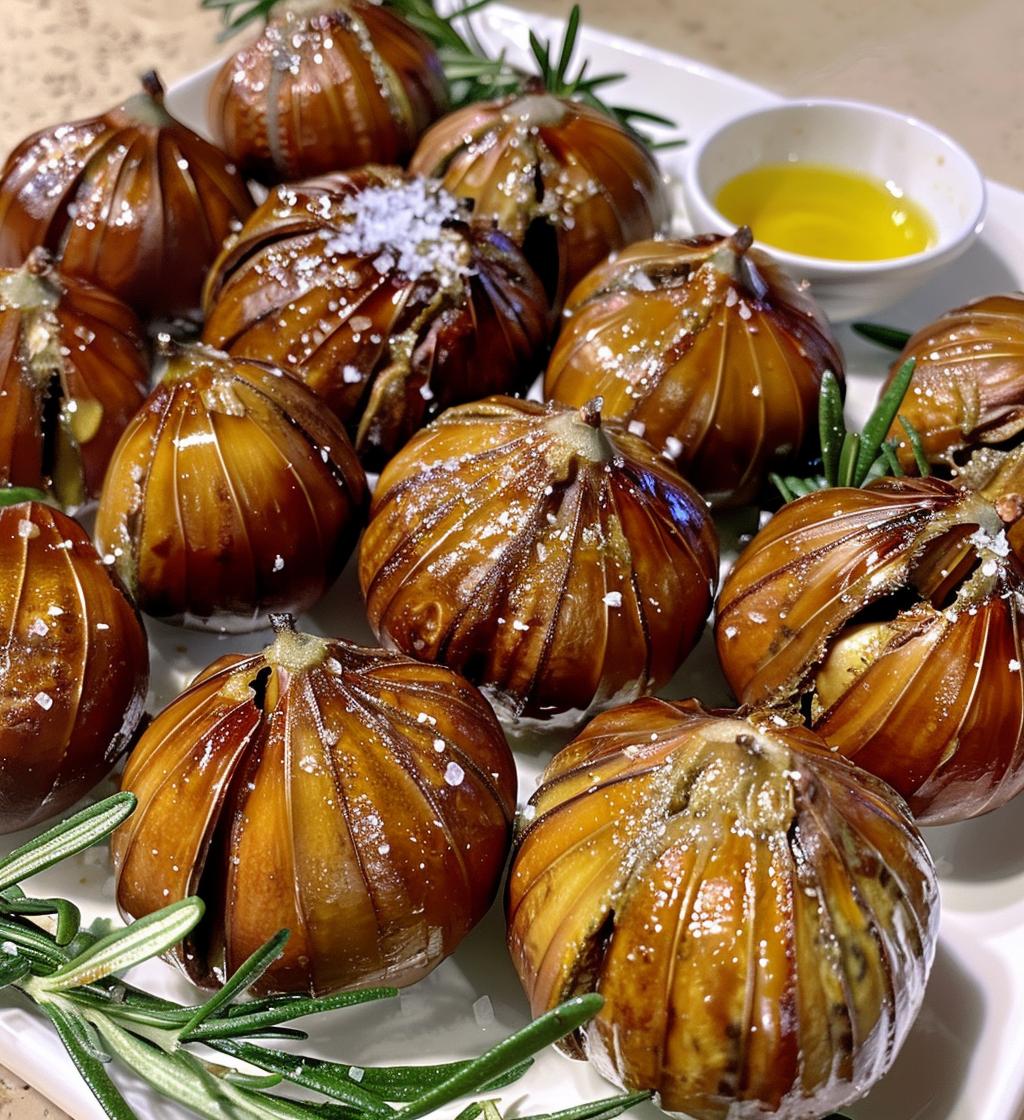 Rosemary Roasted Chestnuts