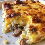 Sausage & Cheese Breakfast Casserole