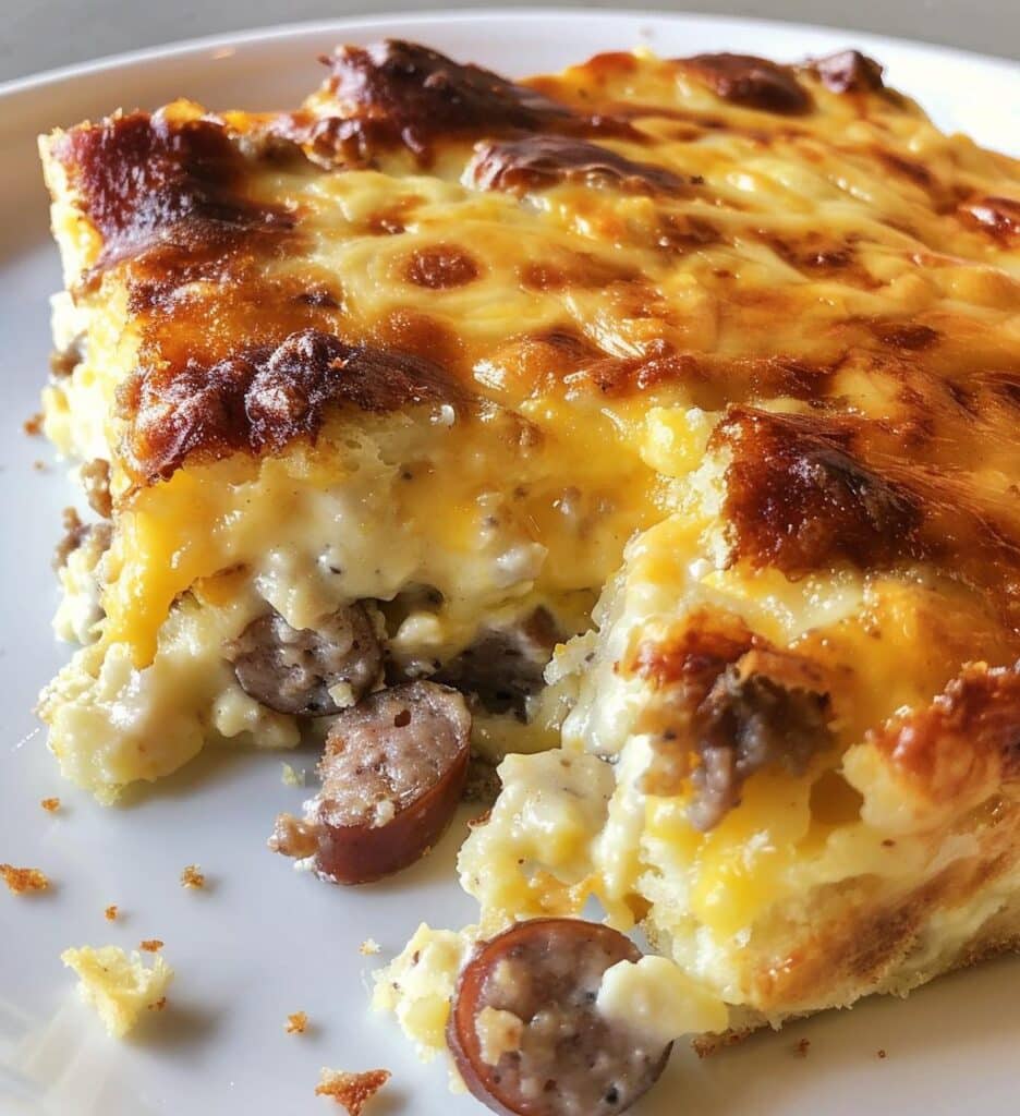 Sausage & Cheese Breakfast Casserole