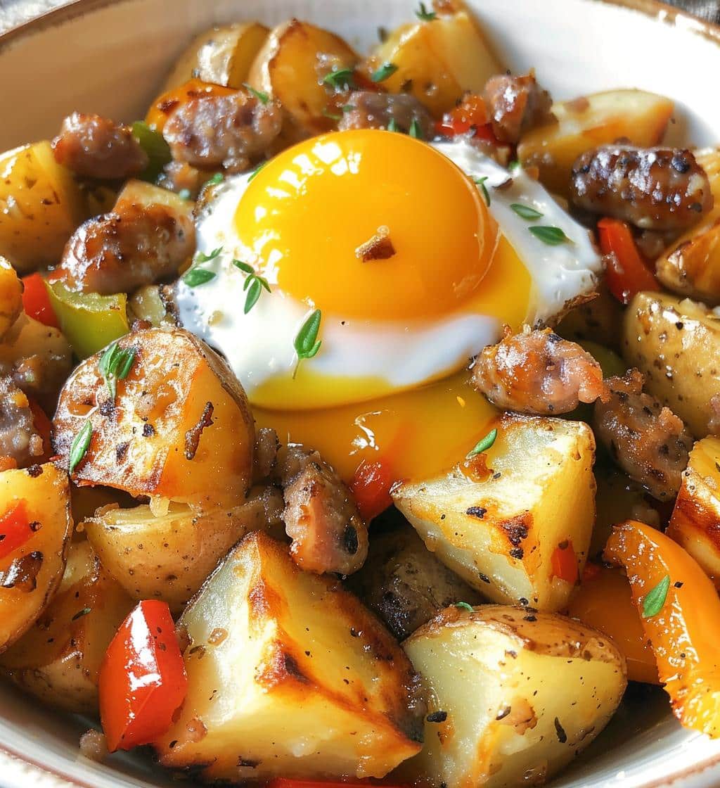 Sausage Potato Breakfast Hash