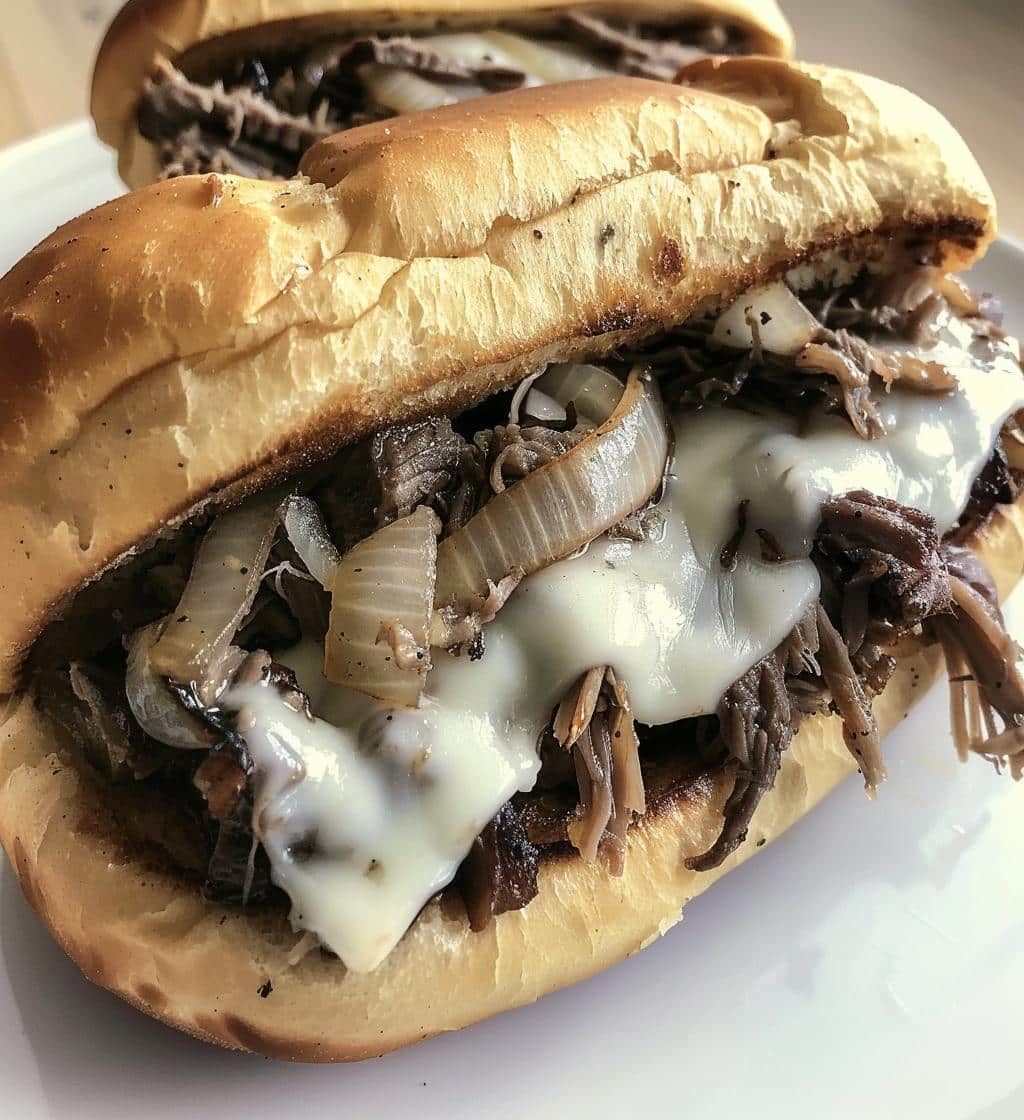 Shredded Beef Sandwiches
