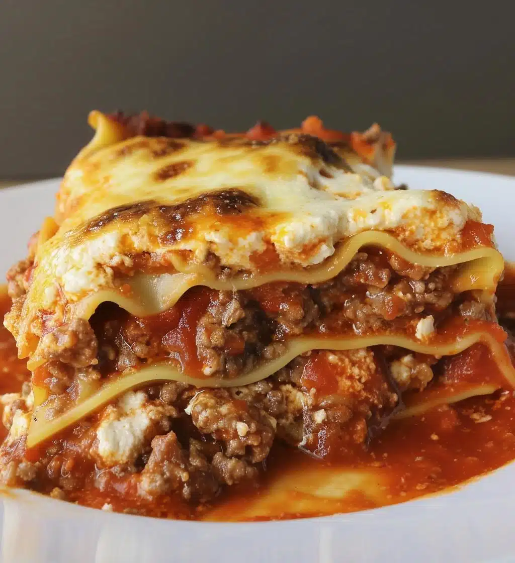 Slow Cooker Beef Lasagna - detail 1