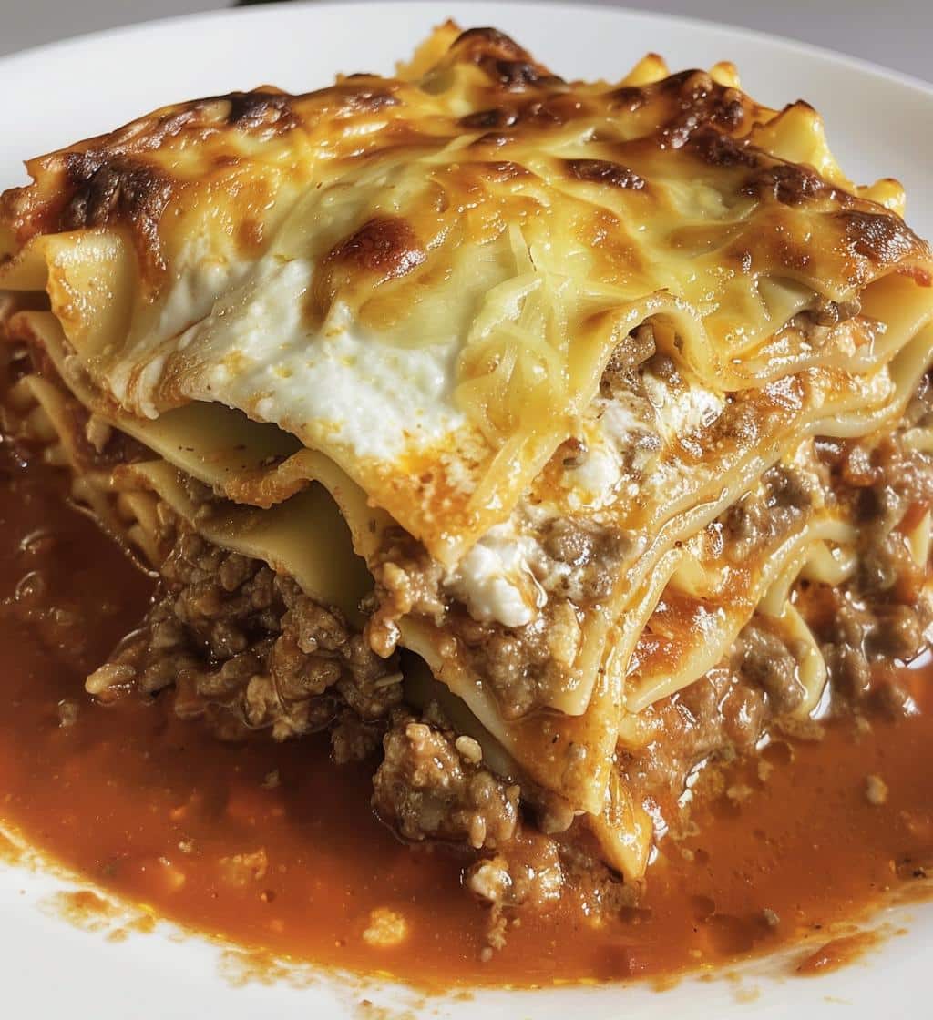 Slow Cooker Beef Lasagna