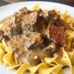 Slow Cooker Beef Stroganoff