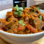 Slow Cooker Beef Vindaloo (mild version)