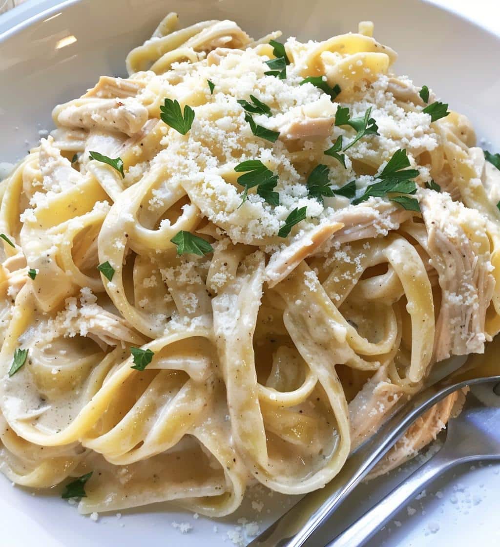 Slow Cooker Chicken Alfredo