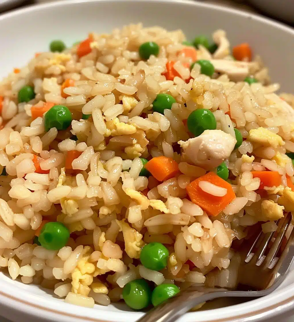 Slow Cooker Chicken Fried Rice (no pork) - detail 1