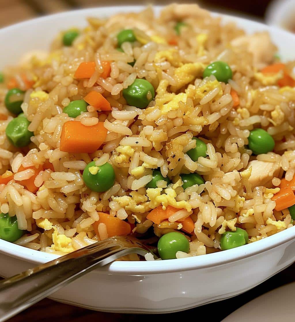 Slow Cooker Chicken Fried Rice (no pork)