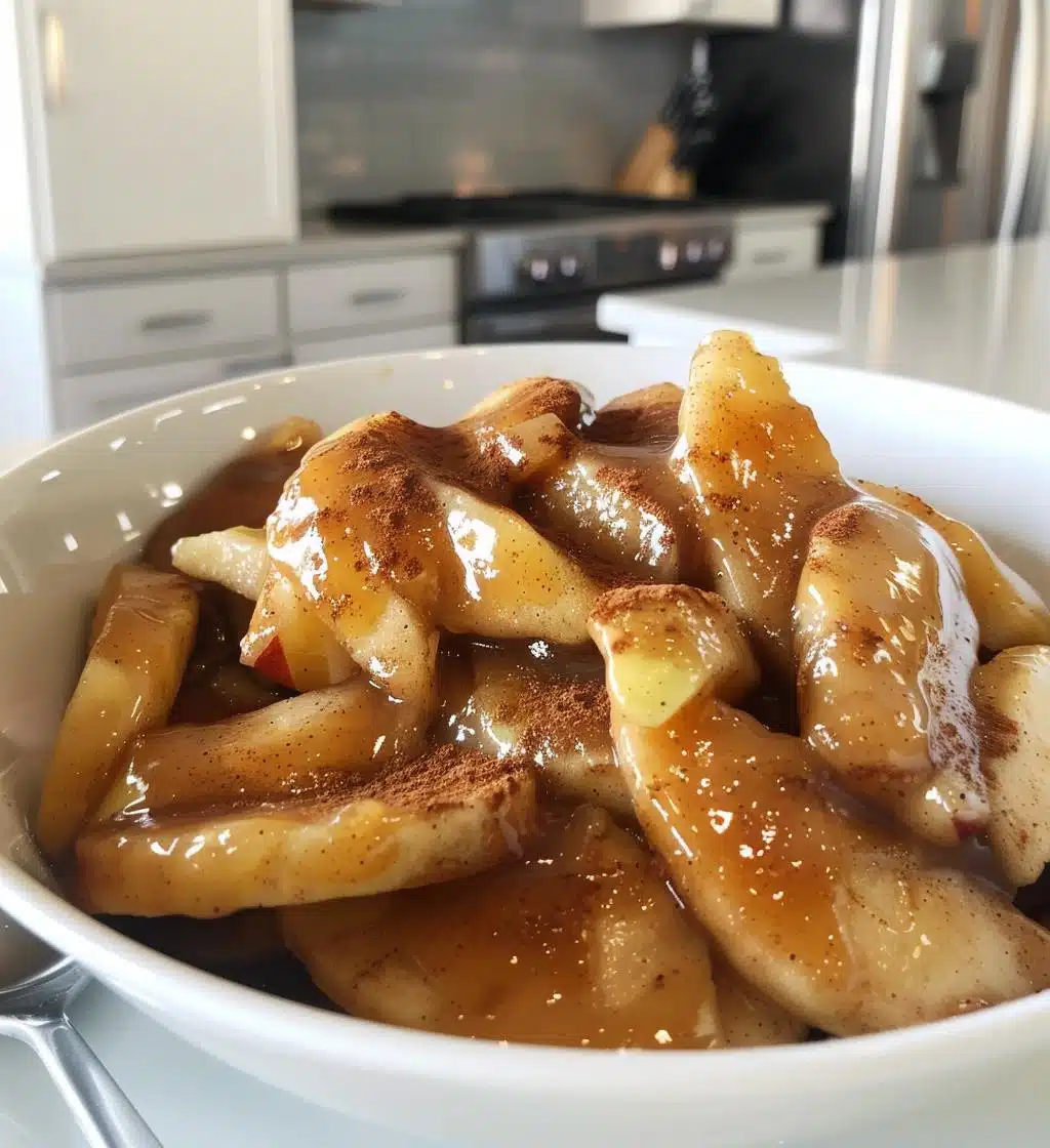 Slow Cooker Cinnamon Apple Slices