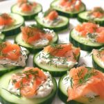 Smoked Salmon Cucumber Rounds