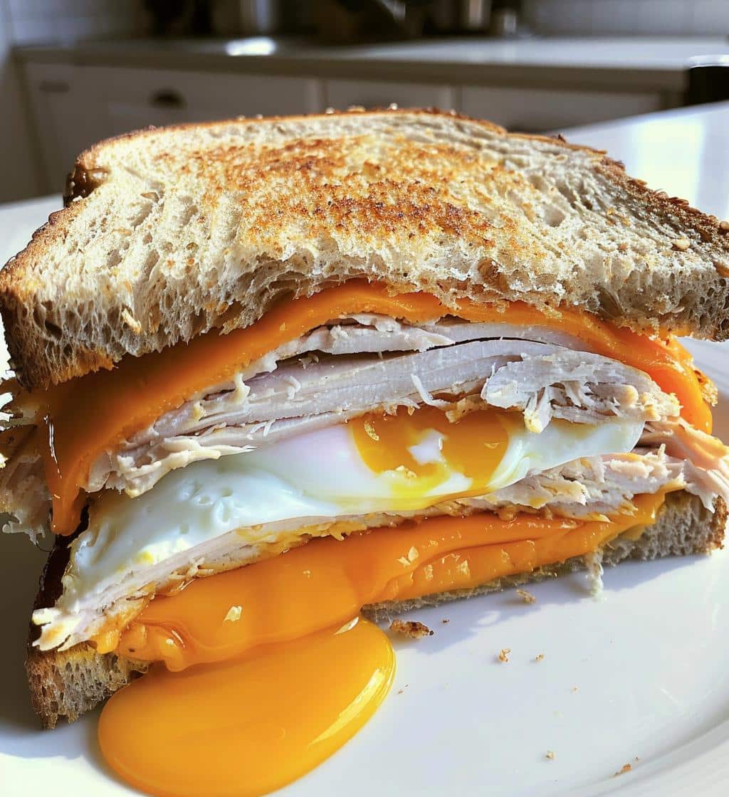 Smoked Turkey Breakfast Sandwiches - detail 1