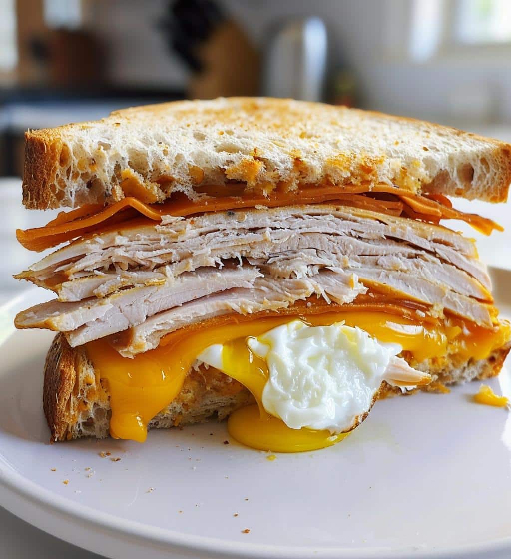Smoked Turkey Breakfast Sandwiches