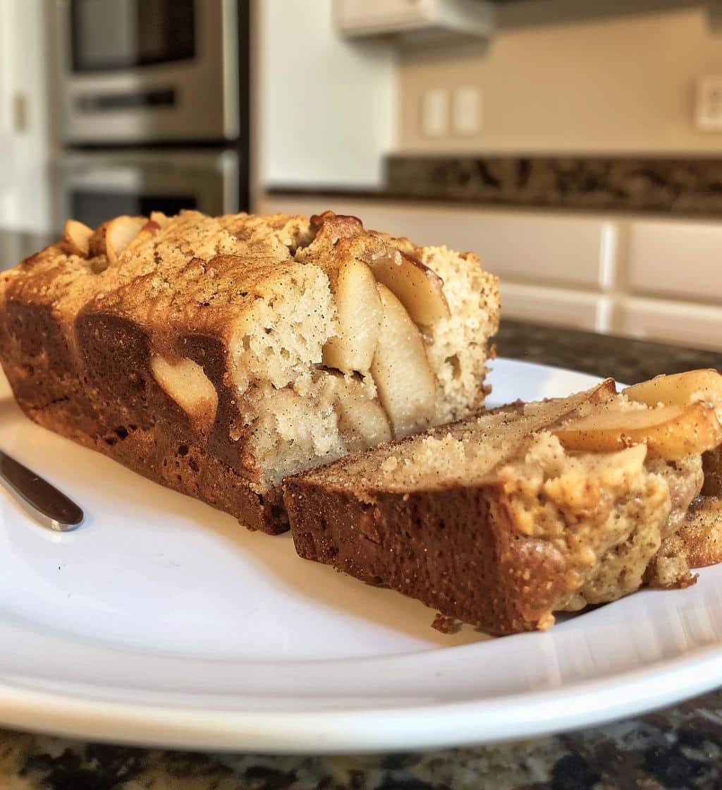 Spiced Pear Bread - detail 1
