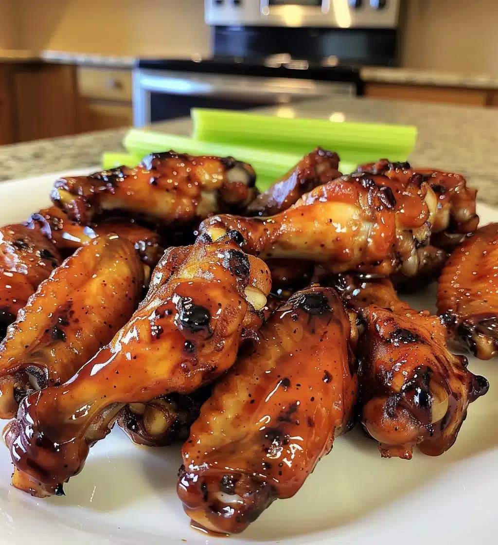Spicy Maple Chicken Wings - detail 1