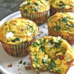 Spinach Feta Egg Muffins