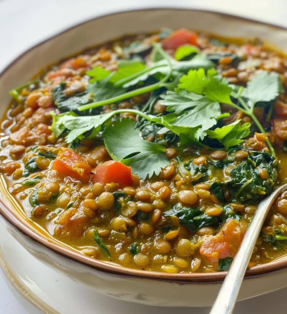Spinach Lentil Curry
