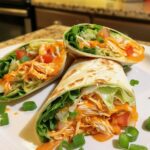 Sweet Chili Chicken Breakfast Wraps
