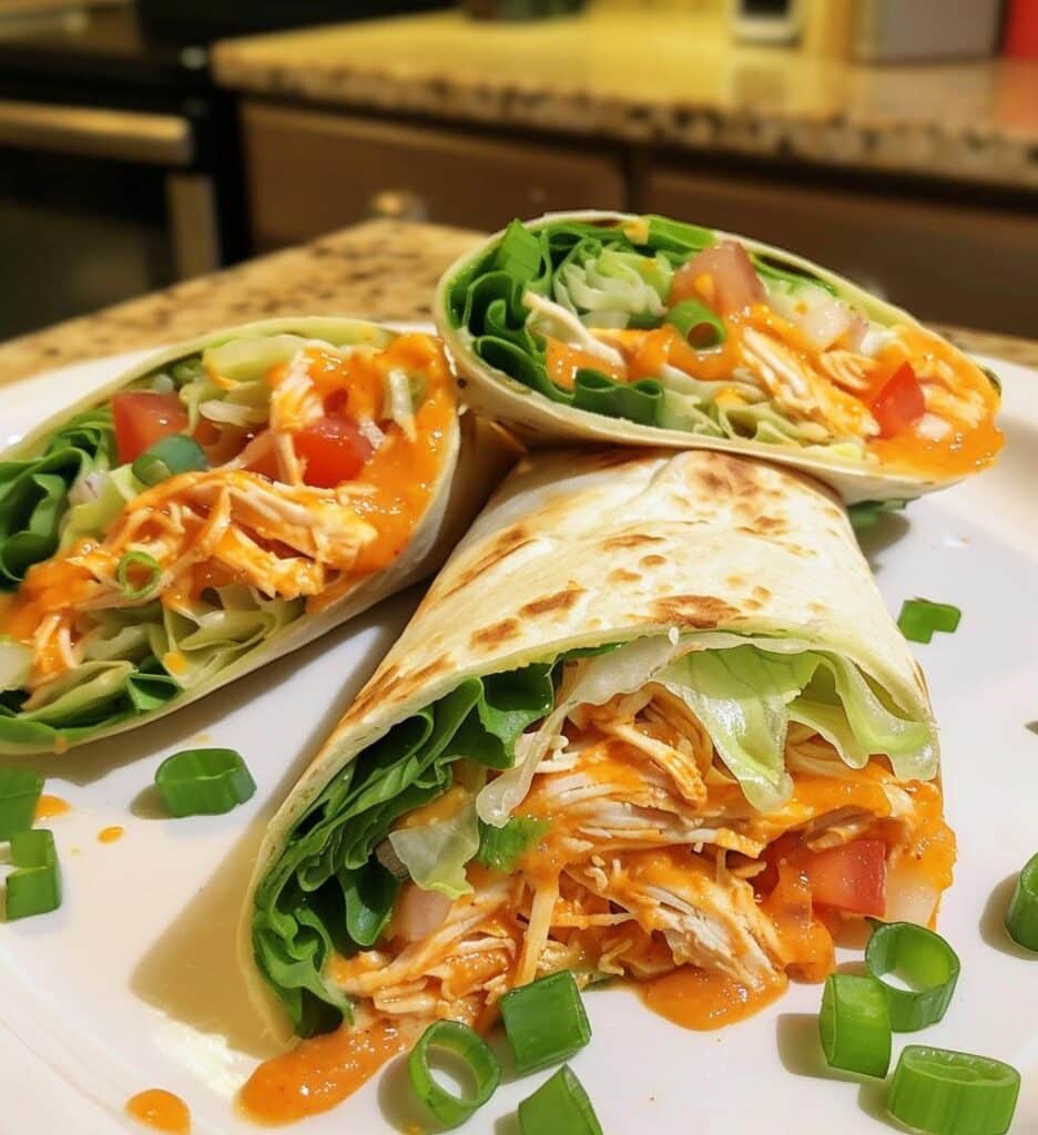 Sweet Chili Chicken Breakfast Wraps