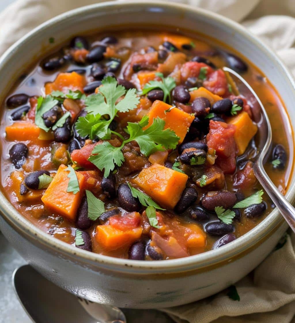 Sweet Potato & Black Bean Chili