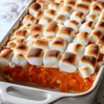 Sweet Potato Casserole with Marshmallows
