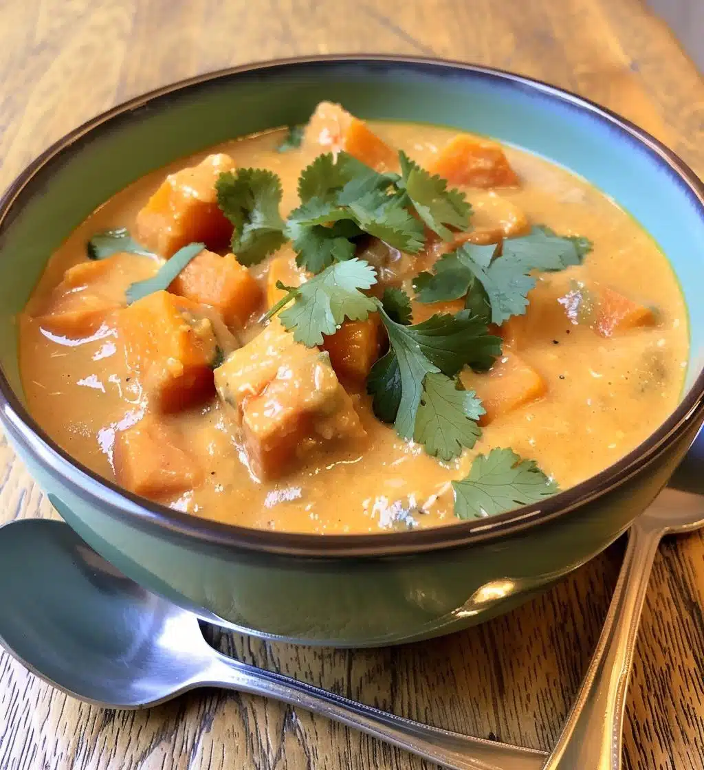 Sweet Potato Coconut Curry - detail 1