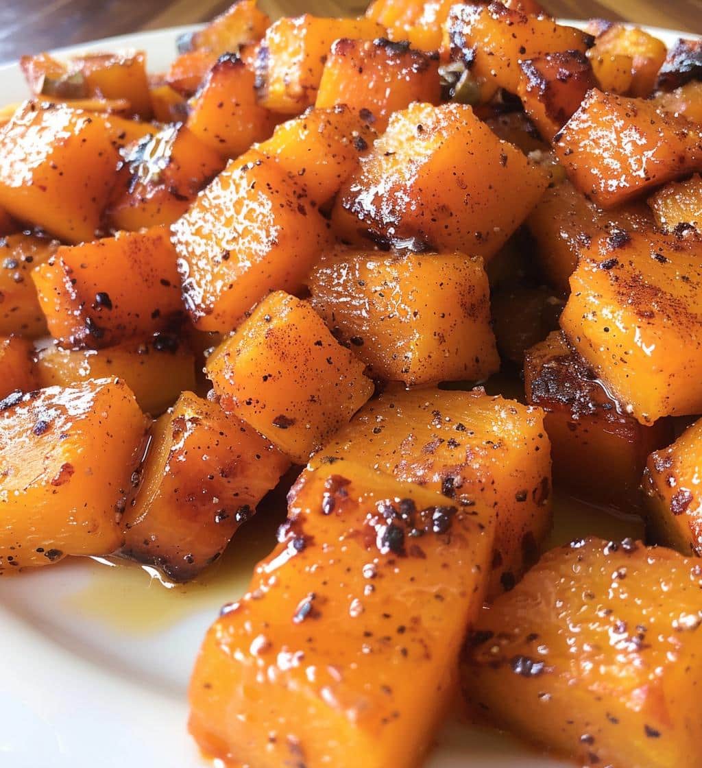 Sweet & Savory Roasted Butternut Squash