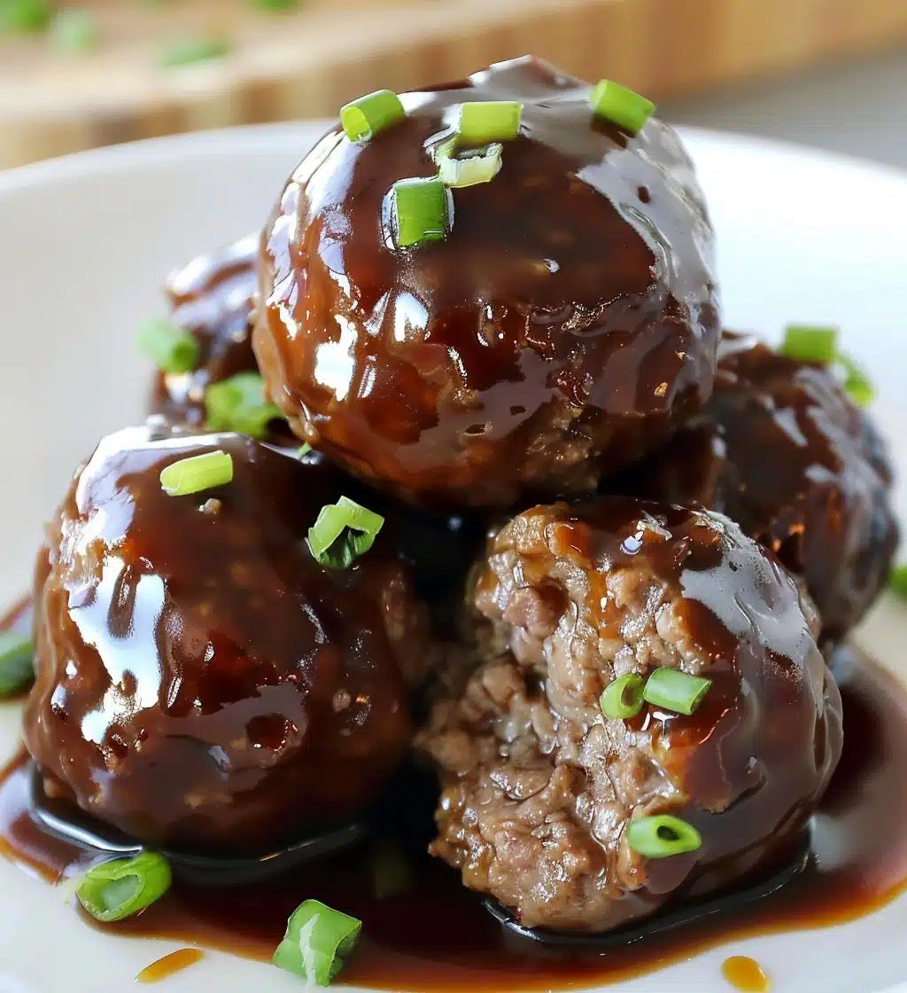 Teriyaki Beef Meatballs - detail 1