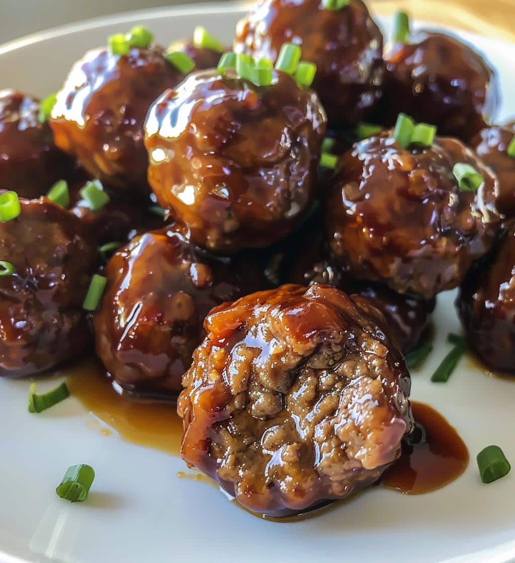 Teriyaki Beef Meatballs