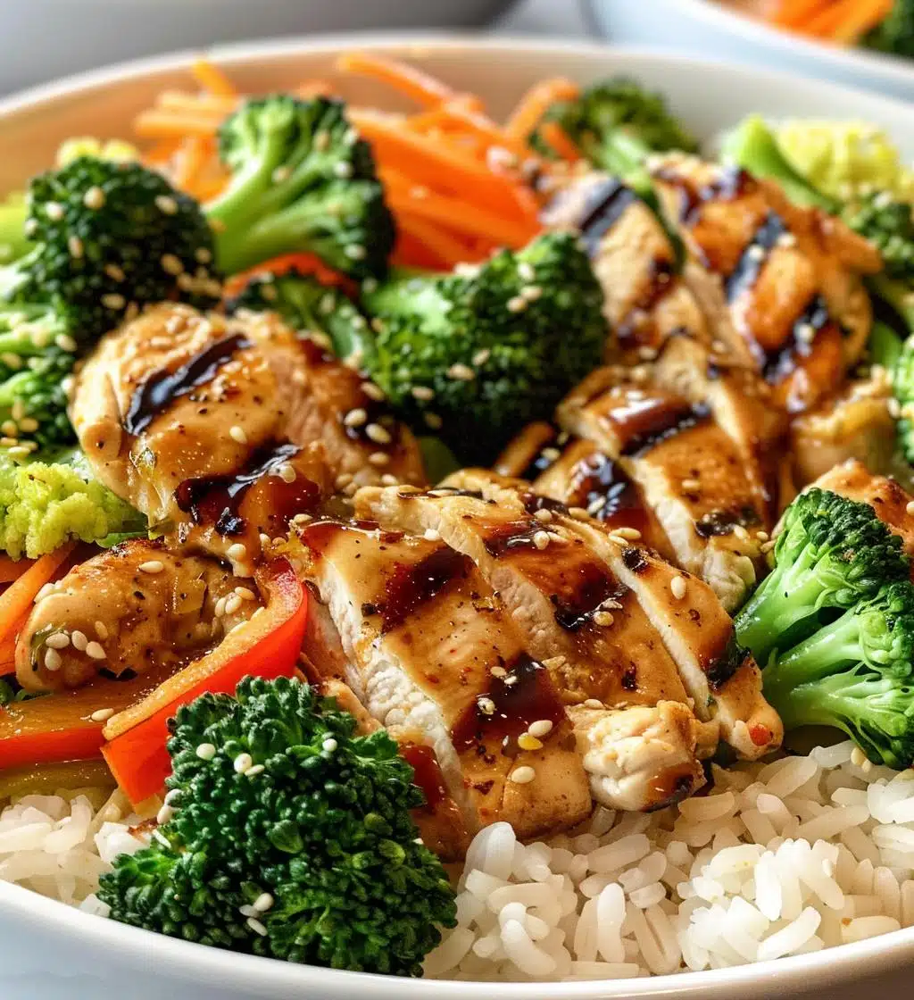 Teriyaki Chicken Bowls - detail 1