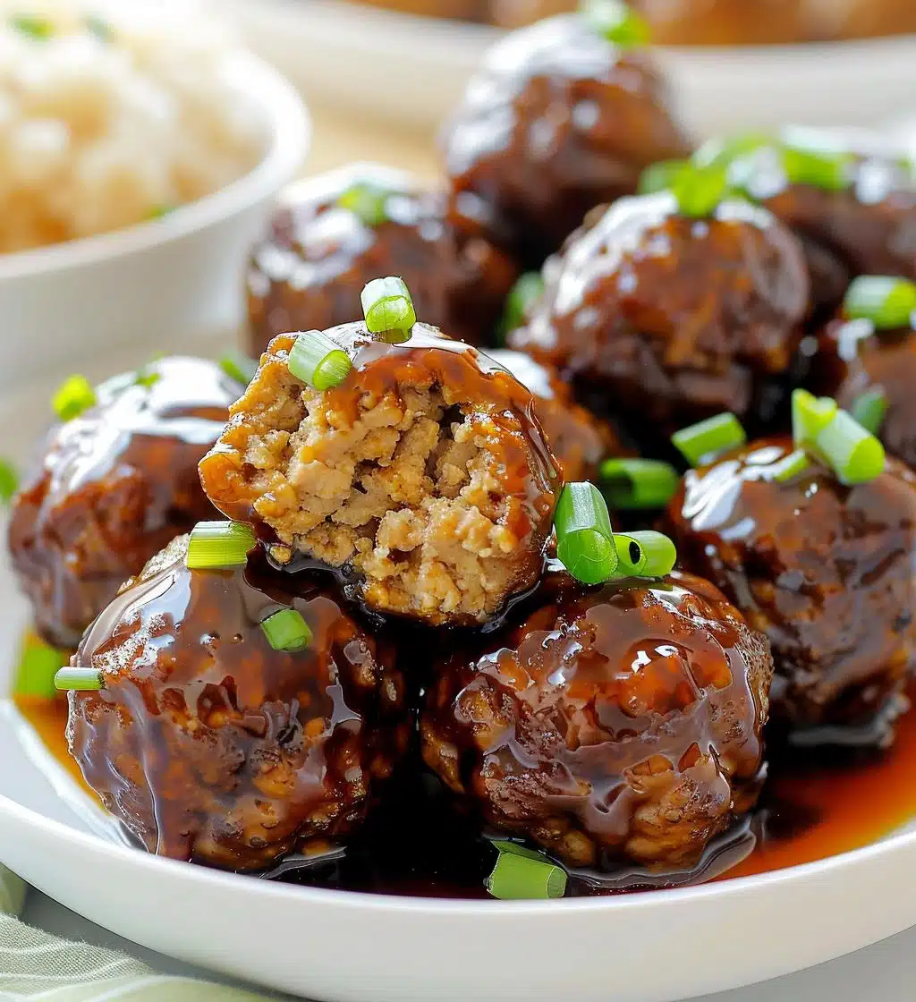 Teriyaki Chicken Meatballs - detail 1