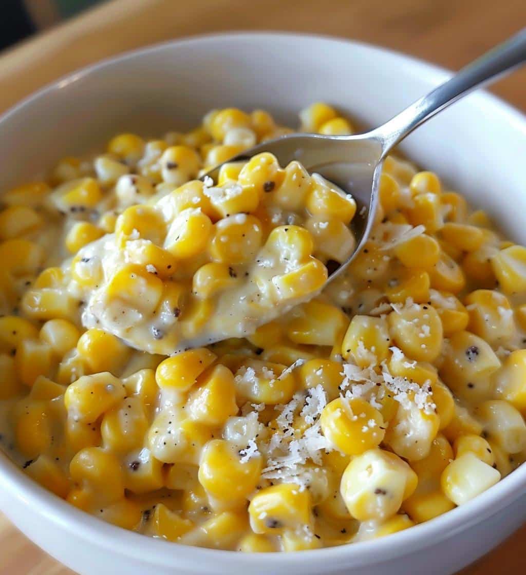 Truffle Parmesan Creamed Corn - detail 1