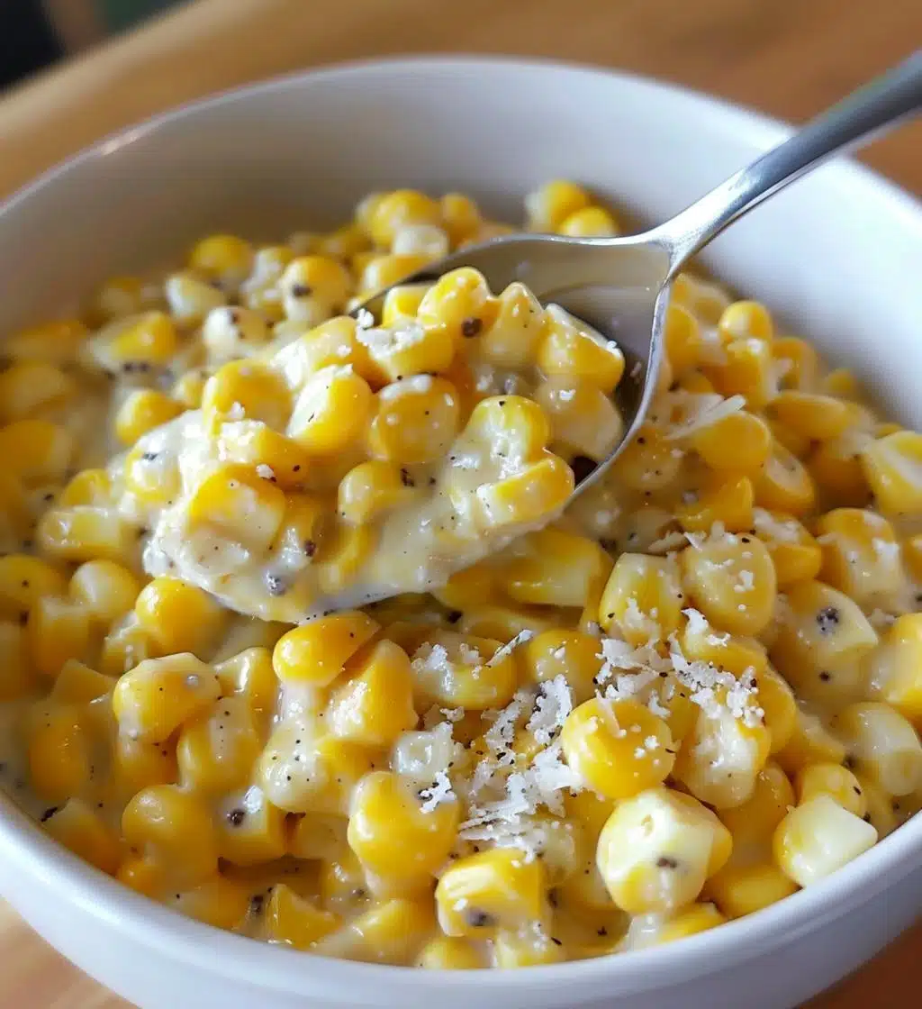 Truffle Parmesan Creamed Corn - detail 1