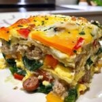 Turkey Sausage Breakfast Casserole