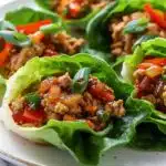 Turkey (or chicken) Lettuce Wraps