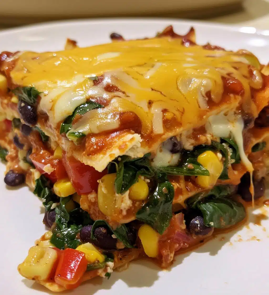 Veggie Enchilada Casserole - detail 1