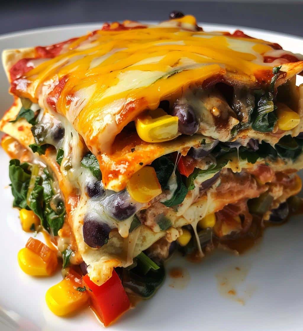 Veggie Enchilada Casserole