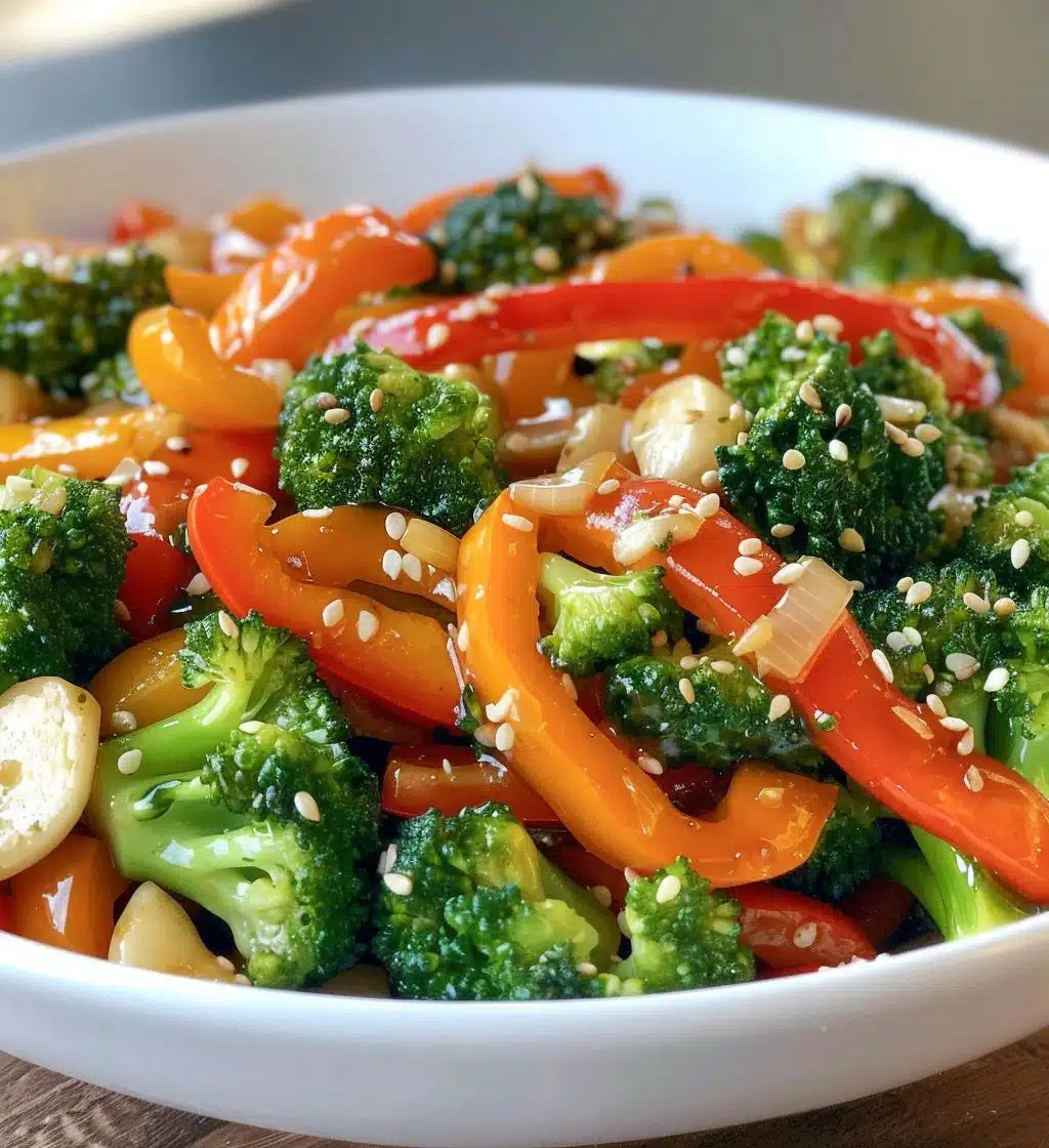 Veggie Stir-Fry with Ginger Soy Sauce - detail 1