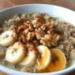 Warm Quinoa Breakfast Bowl