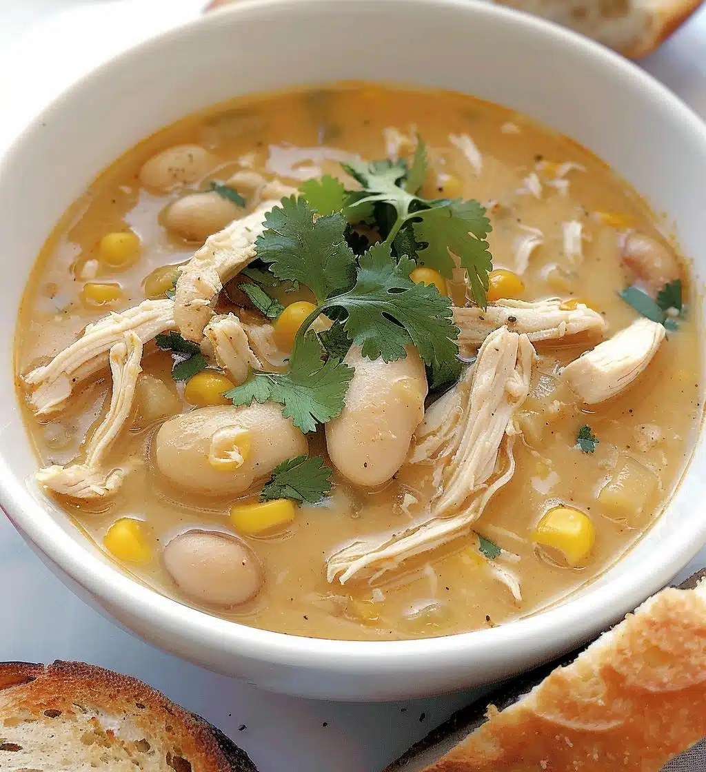 White Chicken Chili Chowder (thicker + creamy) - detail 1
