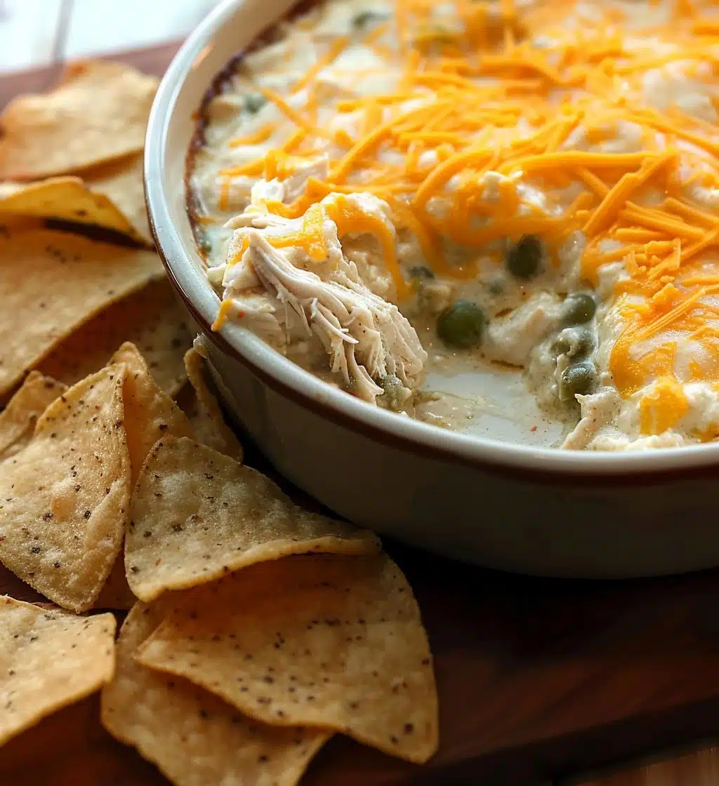 White Chicken Chili Dip (party style) - detail 1
