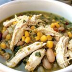 White Chicken Chili Verde (with salsa verde)