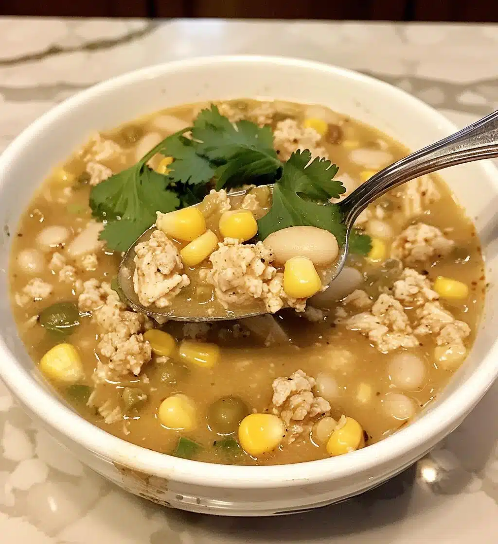 White Turkey Chili (chicken substitute) - detail 1