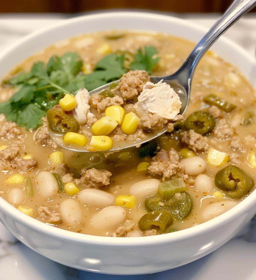 White Turkey Chili (chicken substitute)