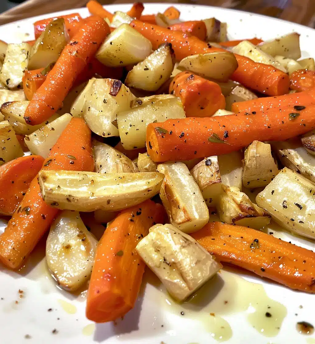 Winter Veggie Medley (carrot + parsnip + turnip) - detail 1