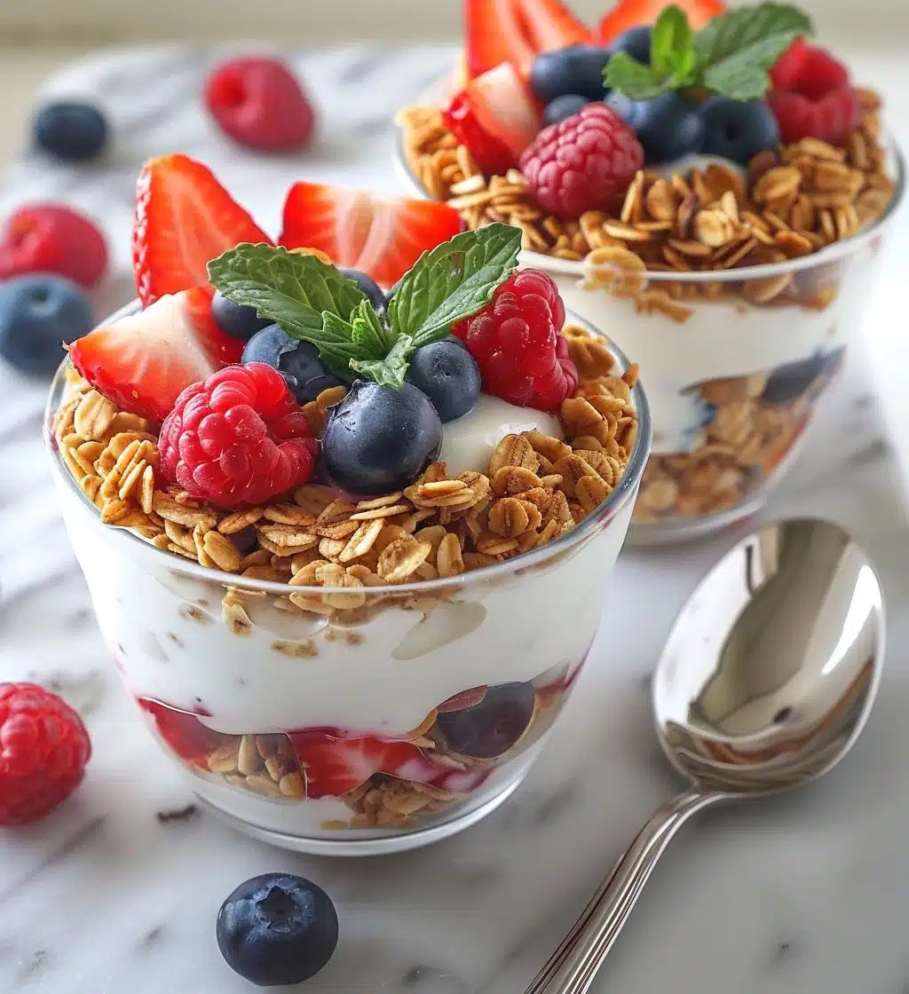 Yogurt Parfait Christmas Cups - detail 1