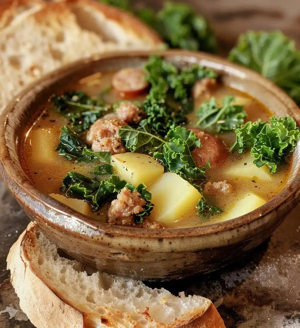 Zuppa Toscana (turkey or chicken sausage) - detail 1