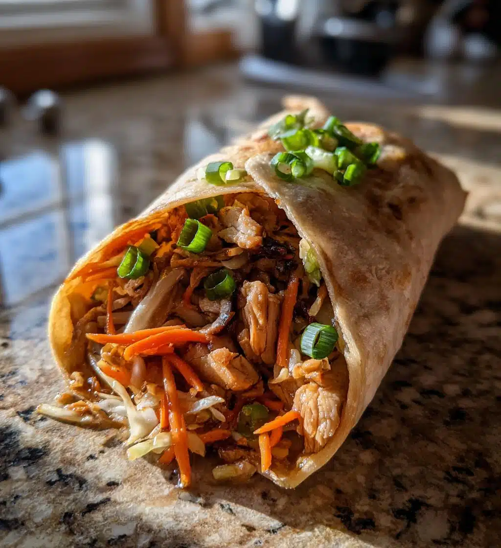 a cozy take on classic moo shu chicken recipe - detail 1