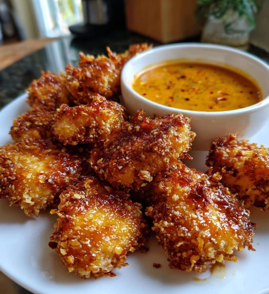 air fryer bang bang salmon bites recipe