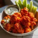 air fryer buffalo cauliflower wings